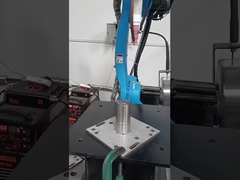 0.5m/min - 2m/min Ταχύτητα Ρομποτικό εξοπλισμό συγκόλλησης Αυξήστε την απόδοση και μειώστε ελαττώματα