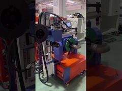 Βιομηχανικό εξοπλισμό συγκόλλησης συμπαγούς φλάντζης 5kW PLC έλεγχο Υδραυλική μέθοδος συμπίεσης