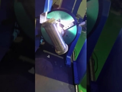 Βιομηχανικό εξοπλισμό συγκόλλησης συμπαγούς φλάντζης 5kW PLC έλεγχο Υδραυλική μέθοδος συμπίεσης