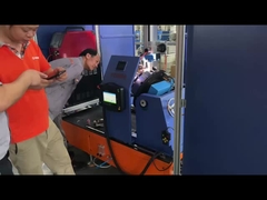 Μηχανή συγκόλλησης βιομηχανικών φλάντζων με κεφαλή σαρώσεως με λέιζερ με CCD