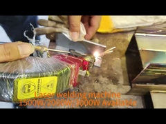 Αερο-υδατική ψύξη χειροκίνητη μηχανή συγκόλλησης λέιζερ για αυτοματοποιημένη παραγωγή